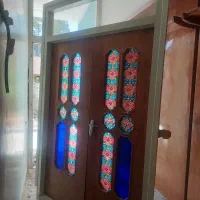 درب چوبی،دکور