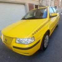 تاکسی گردشی سمند دوگانه مدل ۱۴۰۰ در حد