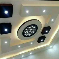 نصب و اجرای کناف تایل pvc ماربل