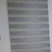 لوستر و پرده زبرا