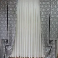 پرده نو.دکور مغازه بوده چند ماه