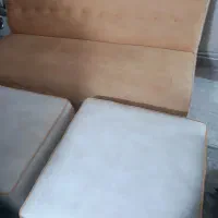 کاناپه ۳ نفره + پافر مستطیلی