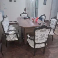 میز جزیره بهمراه صندلی مبلی