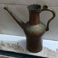 آفتابه مسی قدیمی واصل تمیزوسالم