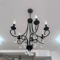 لوستر مشکی شیک