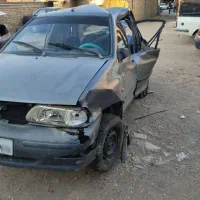 پراید مدل ۹۰ دوگانه کارخانه تصادفی