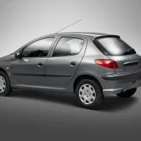 فروش 206 تیپ 2 خاکستری مدل 90