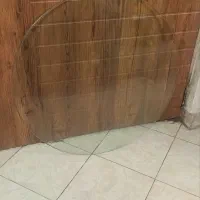 شیشه میز گرد قطر ۸۰