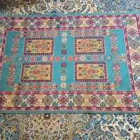 فرش سنتی آبی