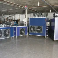 سیستم گرمایشی هیتر بخاری گلخانه پلاستیکی تونلی 240