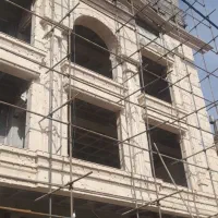 سنگکار نما کف و پله برش با دستگاهی آب برش