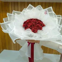 دسته گل روبانی/باکس گل/باکس پول