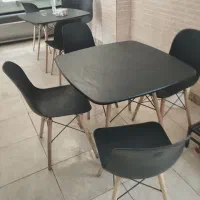میز صندلی کافی شاپ وجلو مبلی