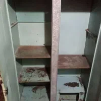 کمد فلزی اداری یک و نیم برکت