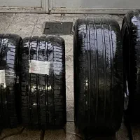 ۲ حلقه لاستیک لندکروز و ۲ حلقه cls