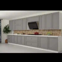کابینت آماده سجاد نئوکلاسیک فلزی کف تراشبده