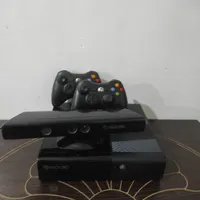 ایکس باکس 360 سوپر اسلیم همراه دو دسته و  دوربین