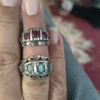 دو عدد انگشتر دست ساز