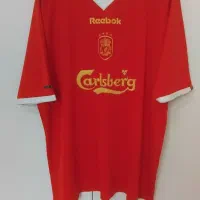 پیراهن اورجینال و کلکسیونی لیورپول 2001  Reebok