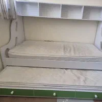 تخت دوطبقه طبقه ریلی نوجوان