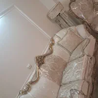 مبلمان کلاسیک همرا با بوفه ومیز وسط ودوتاعسلی