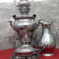 سرویس پنج پارچه سماور گازی