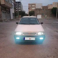 پراید سفید صدفی ۸۶ دوگانه کارخانه