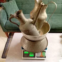 سرویس مسی قدیمی دوره پهلوی