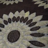 فرش فانتزی ۹ متری کار کرده