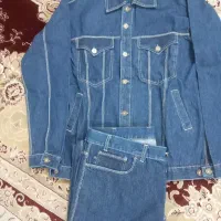لباس کار لی مخصوص جوشکاری وکفش ایمنی.