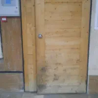 درب چوبی ضد حریق