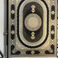 فرش کلاسیک صدرا ذغالی طلاکوب