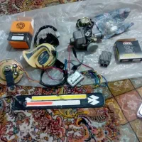 لوازم موتورهوندا125کاربرات وبوق حلزونی 10صدا