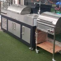 انواع باربیکیو گازی زغالی شومینه مدرن برقی آتشدان