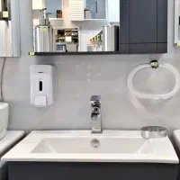 کابین روشویی و فولست آینه