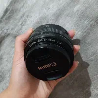 لنز 50mm f1.4 USM کنون/تمیزوسالم