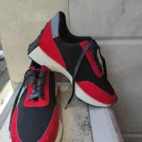 کتونی مشکی قرمز زنونه