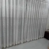 پرده ساتن پلیسه