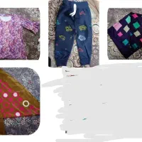 تعدادی لباس بچه گانه و بزرگسال نو