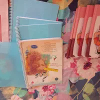 کتابهای کمک درسی نهم.درحد نو. جلدوفنر شده