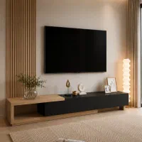 میز تلوزیون متحرک مدل U