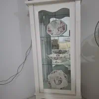 بوفه چوبی سفید