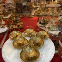 پیاله و پیش دستی برنز جدید