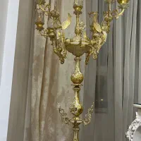 یک جفت لوستر به همراه آباژور