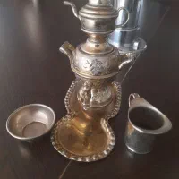 سماور کوچک برنجی. خیلی قدیمی