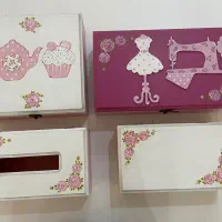 ست چوبی ۴ تکه