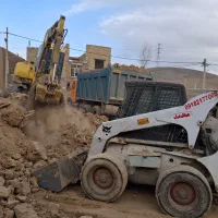 اجاره بابکت مینی بیل خاور لیفتراک تخریب ساختمان