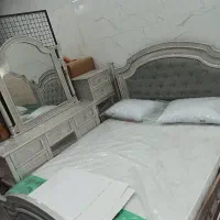 سرویس خواب چوبی دونفره تخت خواب