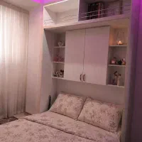 تخت خواب دو نفره تاشو دیواری