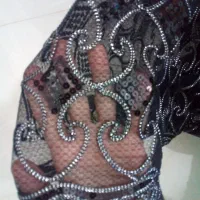 پارچه مجلسی وطلا کوب هندی